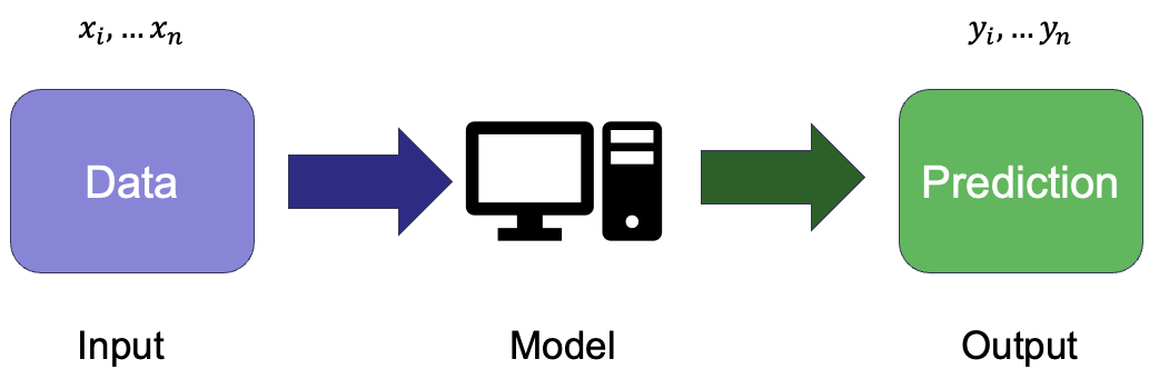 model maps input to output